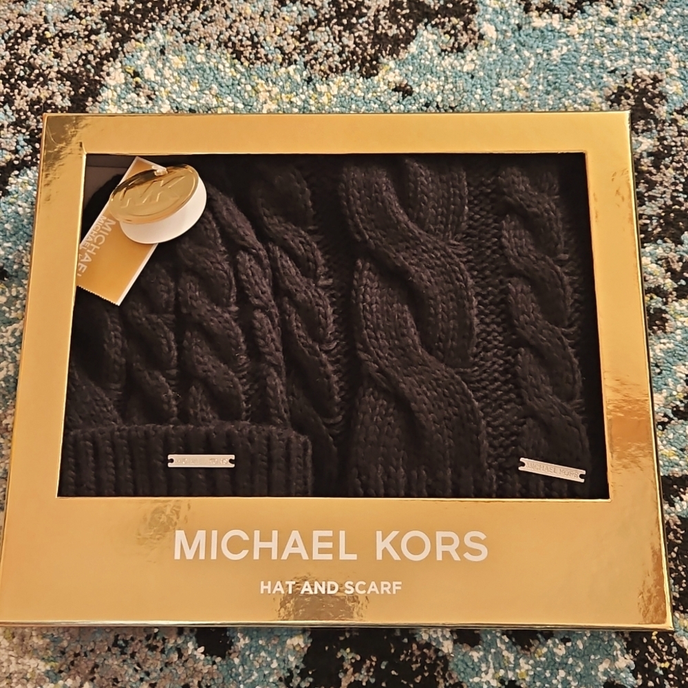 Michael Kors Hat and Scarf